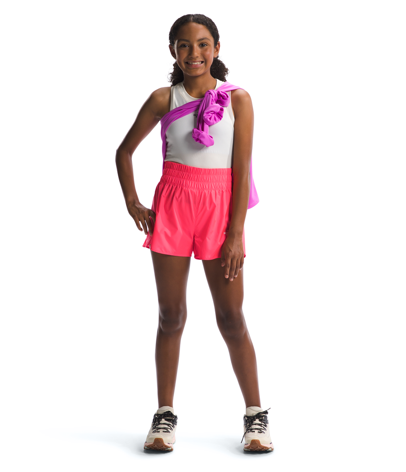 Girls' The North Face Youth Never Stop Woven Short - P2B PINK