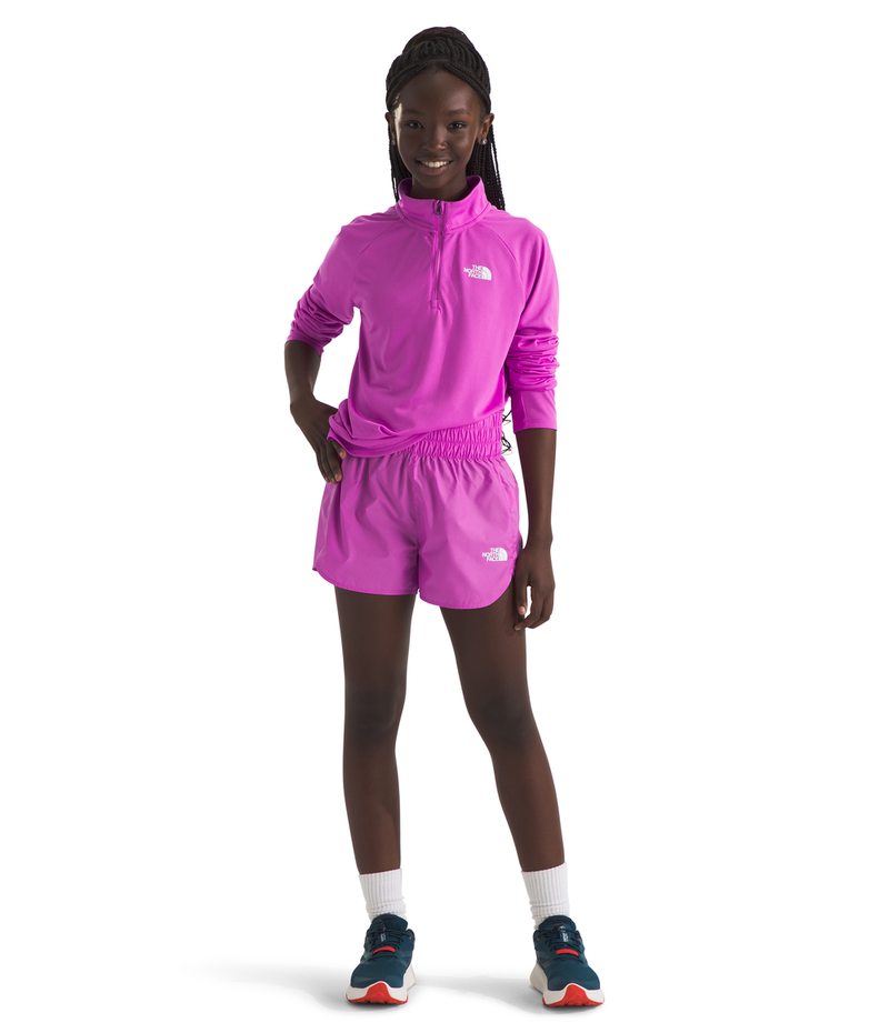 Girls' The North Face Youth Never Stop Woven Short - QIX VIOL