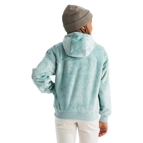 Girls' The North Face Youth Osito Full-Zip Hoodie - 1OC - MUTED PINE