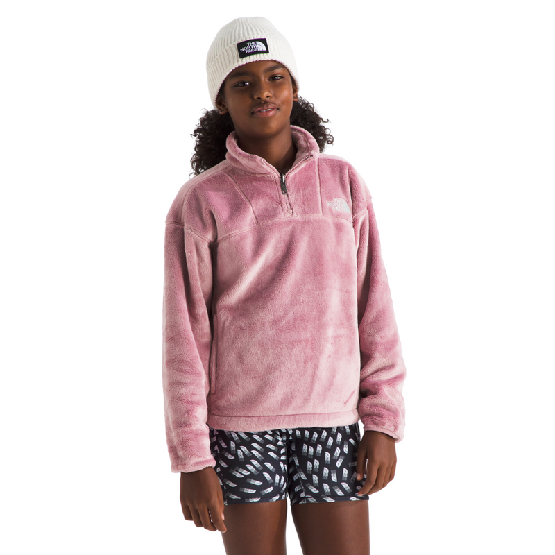 Girls' The North Face Youth Osito Lux 1/4 Zip - 1MI MAUV