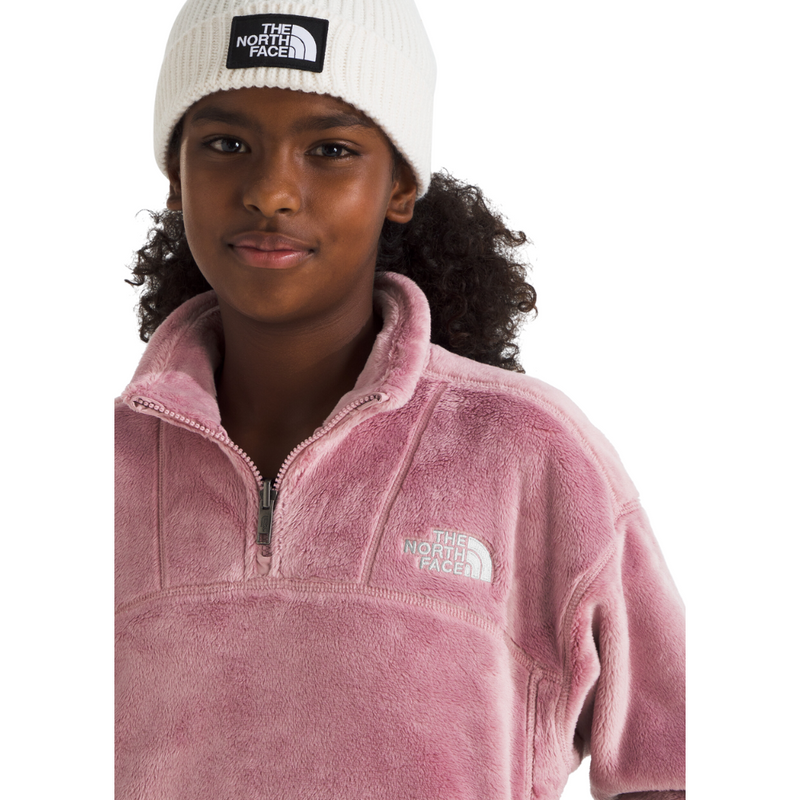 Girls' The North Face Youth Osito Lux 1/4 Zip - 1MI MAUV