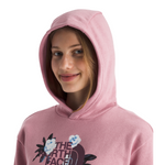 Girls' The North Face Youth Winter Floral Camp Hoodie - 1MI MAUV