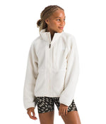 Girls' The North Face Youth Yumiori Full-Zip Jacket - QLI - WHITE DUNE