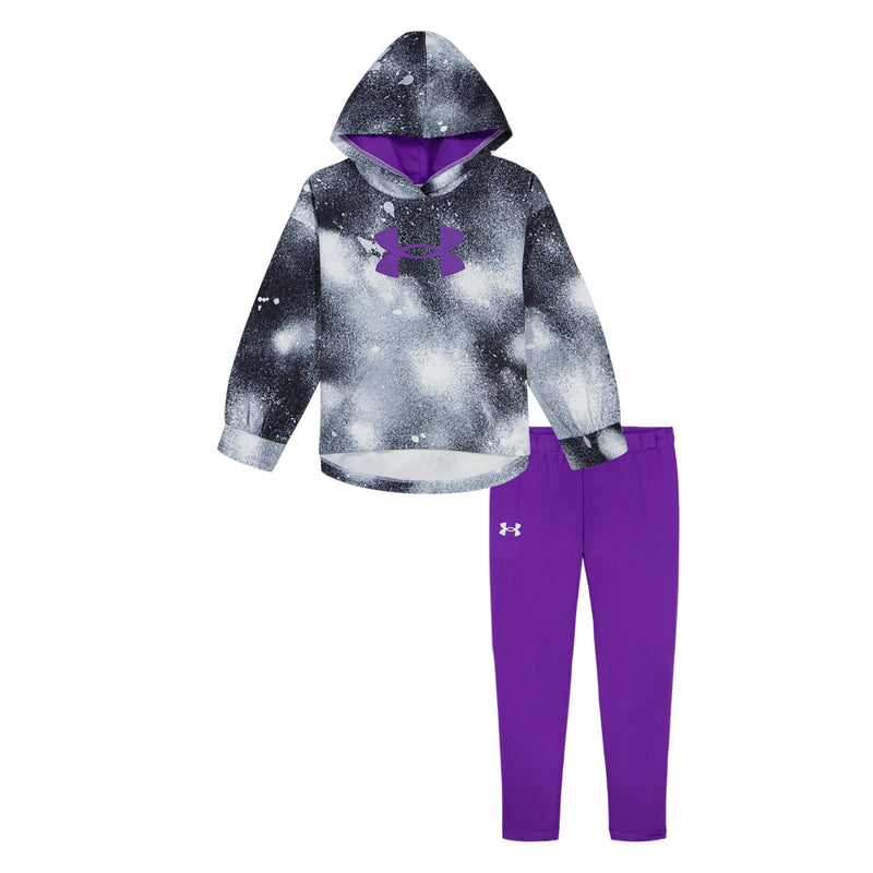 Girls' Under Armour Infant Hoodie & Legging Set - 100 - WHITE