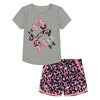 Girls' Under Armour Infant Print Logo 2-Piece Short Set - 052