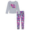 Girls' Under Armour Infant Rainbow Longsleeve/Legging Set - 052 - GREY