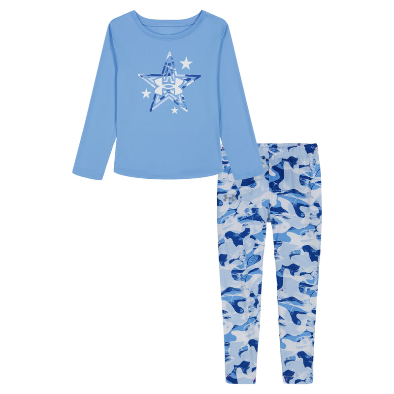 Girls' Under Armour Infant Star Longsleeve/Legging Set - 482 HORZ