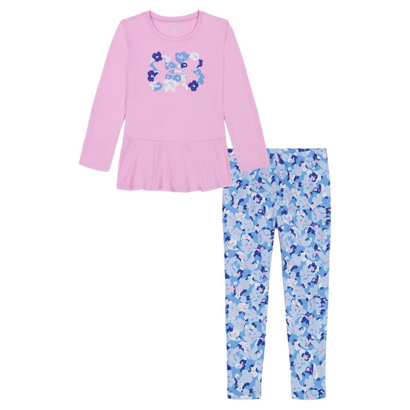 Girls' Under Armour Kids Flower Tunic Set - 681 STEL