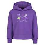 Girls' Under Armour Kids Rival Big Logo Hoodie - 523 LAVI