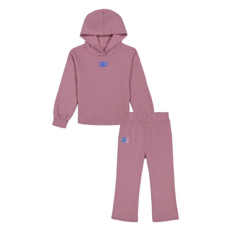 Girls' Under Armour Kids Rival Fleece Flare Set - 665 ELIX