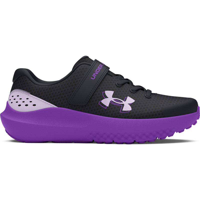 Girls' Under Armour Kids Surge 4 - 002 - BLACK