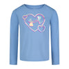 Girls' Under Armour Kids Tech Foil Heart Longsleeve - 482 HORI