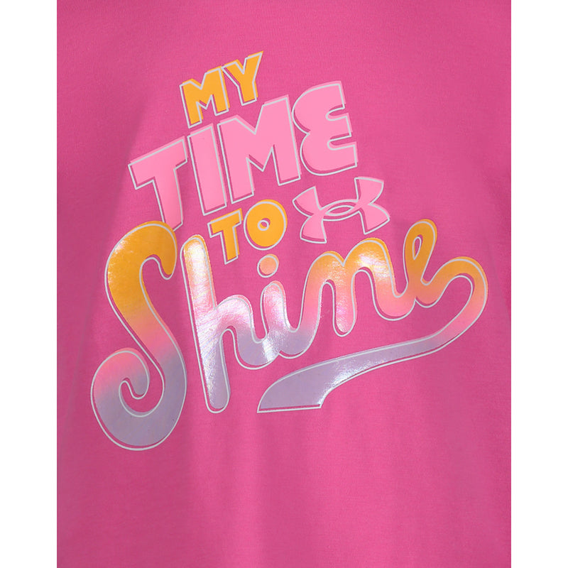 Girls' Under Armour Kids Time To Shine Logo T-Shirt - 677-P6