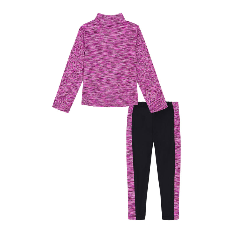 Girls' Under Armour Kids Twisted 1/4 Zip Set - 697 MAGN