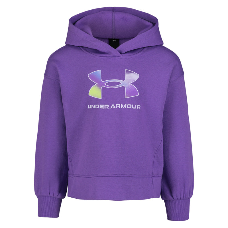 Girls' Under Armour Toddler Rival Big Logo Hoodie - 523 LAVI