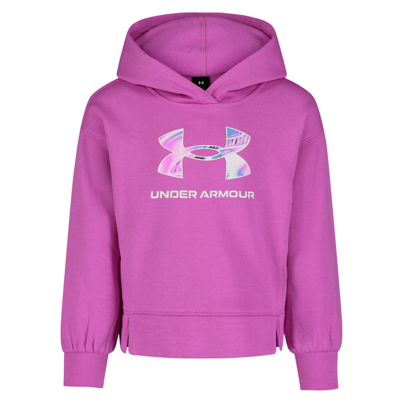 Girls' Under Armour Toddler Rival Big Logo Hoodie - 697 MAGN