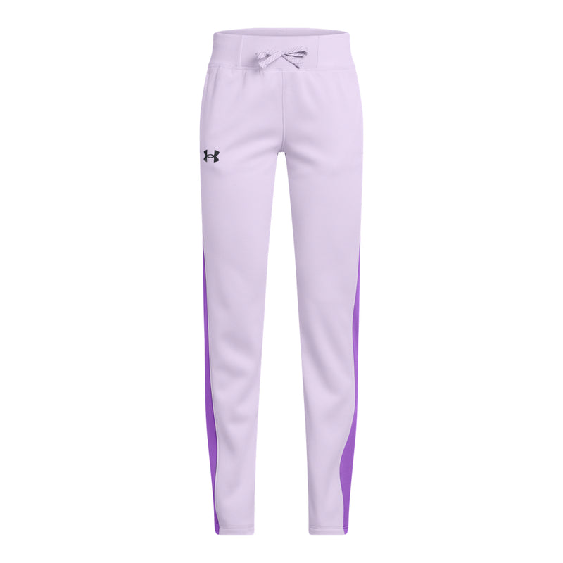 Girls' Under Armour Youth Armour Fleece Pant - 535 SALT