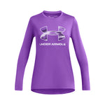 Girls' Under Armour Youth Big Logo Longsleeve - 526 LAVI