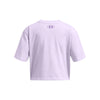 Girls' Under Armour Youth Boxy Crop Branded T-Shirt - 535 SALT