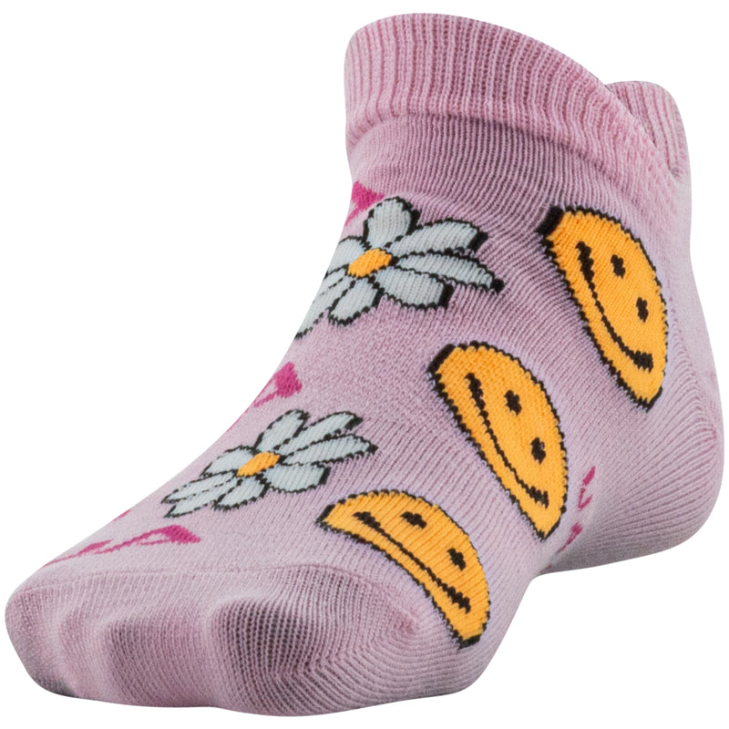 Girls' Under Armour Youth Essential No Show 6-Pack Socks - 006/106