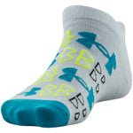 Girls' Under Armour Youth Essential No Show 6-Pack Socks - 609/659