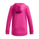 Girls' Under Armour Youth Fleece Big Logo Hoodie - 652 PINK