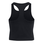 Girls' Under Armour Youth Motion Crop Tank Top - 001 - BLACK