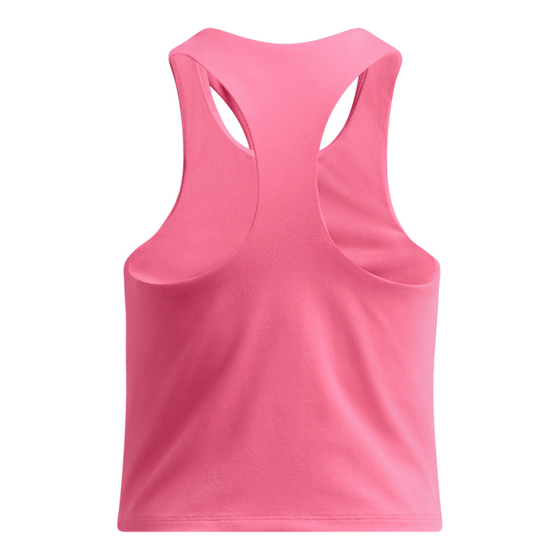 Girls' Under Armour Youth Motion Crop Tank Top - 672 SPNK