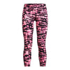 Girls' Under Armour Youth Motion Printed Crop - 682 - FLUO PINK