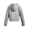 Girls' Under Armour Youth Rival Fleece Crop Hoodie - 012 - GREY