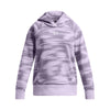 Girls' Under Armour Youth Rival Fleece Printed Hoodie - 535 PURP