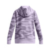 Girls' Under Armour Youth Rival Fleece Printed Hoodie - 535 PURP