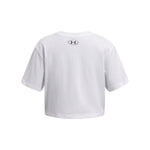 Girls' Under Armour Youth Rival T-Shirt - 100 - WHITE