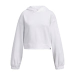 Girls' Under Armour Youth Rival Terry Hoodie - 100 - WHITE