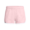 Girls' Under Armour Youth Rival Terry Short - 647 - PRIME PINK