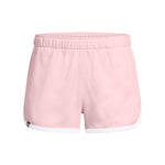 Girls' Under Armour Youth Rival Terry Short - 647 - PRIME PINK