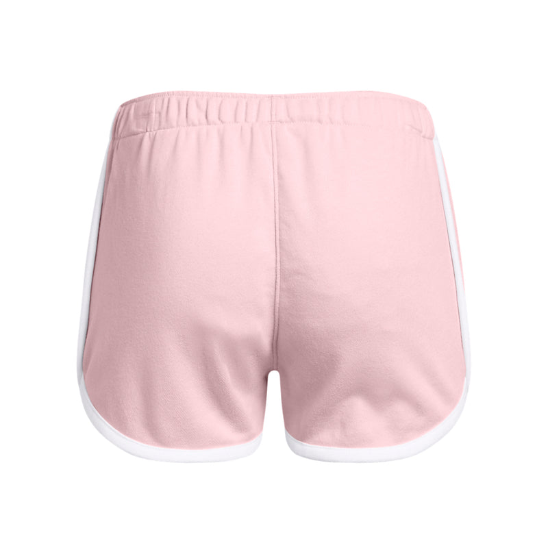 Girls' Under Armour Youth Rival Terry Short - 647 - PRIME PINK