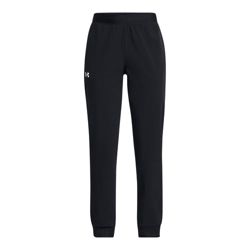 Girls' Under Armour Youth Rival Woven Jogger - 001 - BLACK