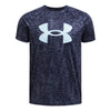 Girls' Under Armour Youth Sportstyle Graphic Tee - 411 NAVY