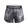 Girls' Under Armour Youth Tech Play Up Printed Short - 001 - BLACK