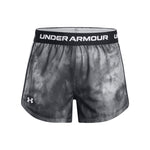 Girls' Under Armour Youth Tech Play Up Printed Short - 001 - BLACK