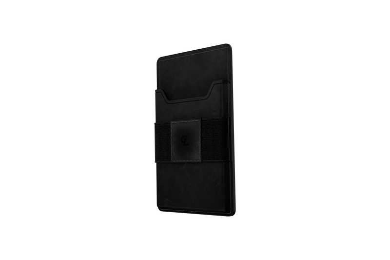 Groove Life Wallet Go Accessory Black Leather - BLACK