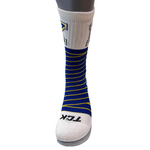 Kearney Bearcats Tape Sock - WHITE/BLUE