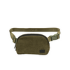 Lole Jamie Corduroy Belt Bag - MOSS