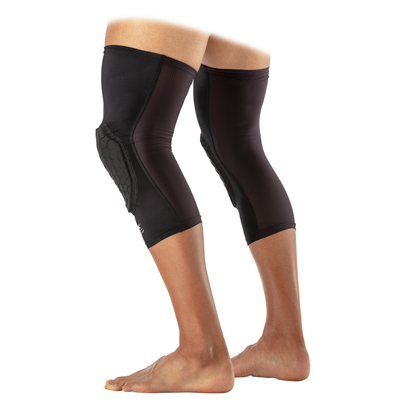 McDavid Hex Force Leg Sleeves - BLACK