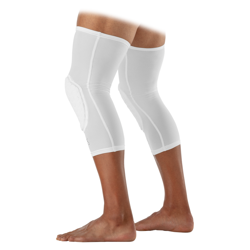 McDavid Hex Force Leg Sleeves - WHITE