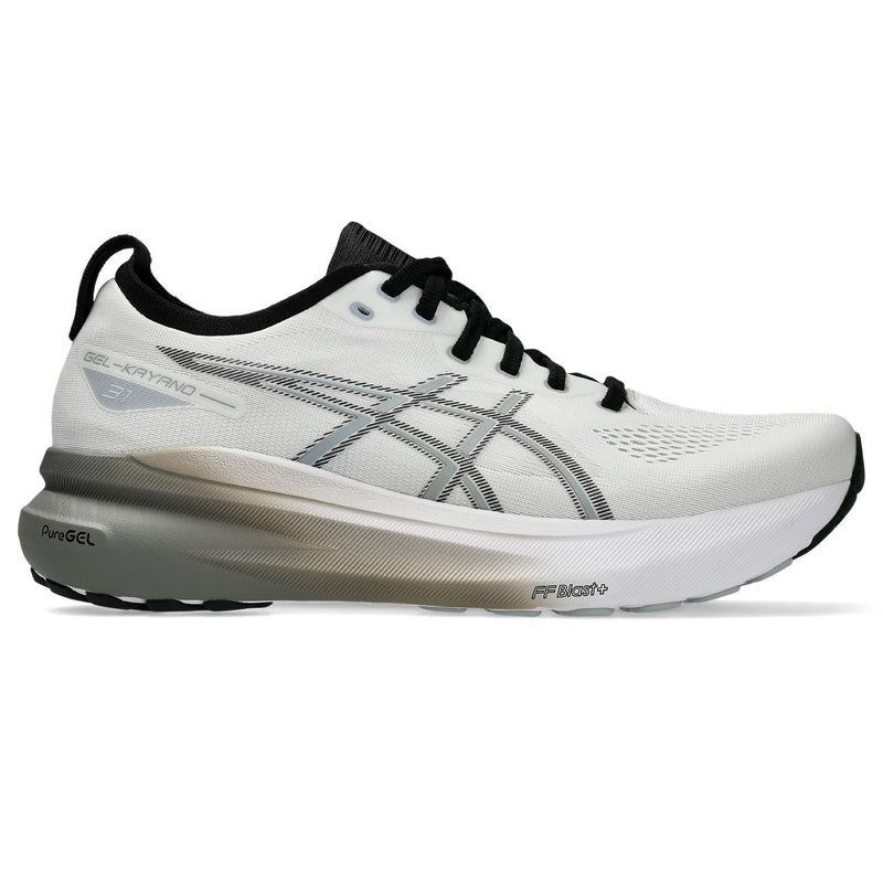 Men's ASICS Gel-Kayano 31 - 100 - WHITE/BLACK