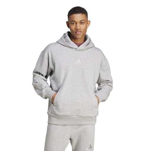 Men's Adidas ALL SZN Fleece Hoodie - GREY