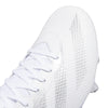 Men's Adidas Adixero Impact Football Cleats - WHITE/SILVER