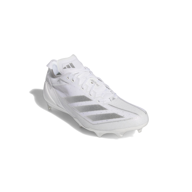 Men's Adidas Adizero Electric Soccer Cleats - WHITE/SILVER